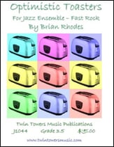 Optimistic Toasters Jazz Ensemble sheet music cover